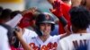 El cubano César Prieto, en los Orioles de Baltimore. (Mark J. Rebilas-USA TODAY Sports)
