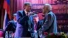 Ricardo Cabrisas y Boris Titov, en La Habana, el 17 de mayo de 2023.