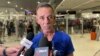 Lázaro Yuri Valle Roca a su llegada al Aeropuerto Internacional de Miami el 5 de junio de 2024.
