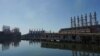 La planta eléctrica flotante de Turquía, el 17 de febrero de 2023, en la Bahía de La Habana.