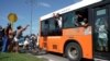 Una mujer grita en medio de las manifestaciones contra el gobierno, donde también partidarios del oficialismo salieron a contrarrestar las protestas del 11 de julio del 2021 en La Habana, Cuba. Foto: Alexandre Meneghini