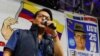 Candidato presidencial ecuatoriano, Fernando Villavicencio, en acto de campaña. 9 de agosto del 2023