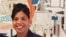 Yahima Martínez Millán, en Santiago de Compostela en abril de 2019. Foto Ministerio de Relaciones Exteriores de Cuba.