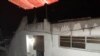 Vivienda de Guanabo con las paredes manchadas por la lluvia en la noche de este lunes. (Foto: Cortesía María Elena Mir Marrero)