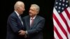 Andrés Manuel López Obrador y Joe Biden en el Palacio Nacional de Ciudad México, el 9 de enero de 2023.