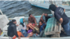 Los sobrevivientes fueron rescatados por pescadores mexicanos.