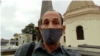 El profesor de Física, Pedro Albert Sánchez, quién fue detenido por 24 horas por la Seguridad del estado después de invitar al pueblo cubano a una manifestación pacífica