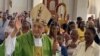 Homilía del Cardenal Beniamino Stella en la Basílica Santuario de Nuestra Señora de la Caridad del Cobre, en Santiago de Cuba. (Foto: Facebook/Arzobispado de Santiago de Cuba).