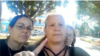 Vestidas de negro para pedir libertad para sus hijos, Marta Perdomo (der.)
Layda Yirkis Jacinto (izq.) y Liset Fonseca (centro)