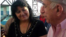 El primer vicepresidente de los Consejos de Estado y de Ministros, José Ramón Machado Ventura acompañado de la primera secretaria del Comité Provincial del Partido Comunista de Cuba, Lidia Esther Brunet Nodarse.