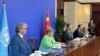 Bachelet en China. OHCHR/Handout via REUTERS