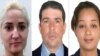Los tres cubanos que eran buscados en México: Mercedez Díaz, Yuri Torres y Carmen Boza. (Comisión Estatal de Búsqueda Veracruz)