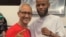 El invicto cubano Raynel Mederos junto a su entrenador Jorge Rubio. (Foto cortesía de JR)