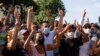 Protestas en La Habana el 11 de julio de 2021. (AP Photo/Eliana Aponte).