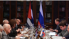 Vladímir Putin y Miguel Díaz-Canel durante la firma de acuerdos de cooperación en el Kremlin, en noviembre de 2018.