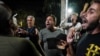 Manifestantes en La Habana, en medio de los prolongados apagones, el 1 de octubre de 2022. (Reuters/Alexandre Meneghini).