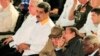 De izq a der. Miguel Díaz-Canel, Nicolás Maduro, Raúl Castro, Daniel Ortega y Esteban Lazo. Jorge Luis Banos/Pool Photo via AP