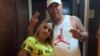 Maykel Puig Bergolla junto a su esposa, Saily Núñez Pérez. (Facebook)