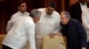 Nicolás Maduro junto a Miguel Díaz-Canel y Raúl Castro / Foto: Yamil Lage (AFP)