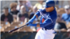 El infielder cubano José Miguel Fernández, en una foto cuando vestía el uniforme de los Dodgers. (Captura de pantalla del canal de Youtube MLB News)