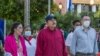 Daniel Ortega, Rosario Murillo y Carlos Fonseca Terán