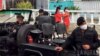 Antimotines en La Habana. Fotos publicadas por La Hora de Cuba.