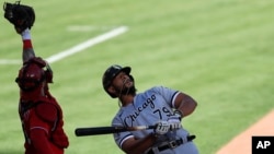 Jose Abreu con los Medias Blancas de Chicago