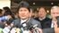 El presidente de Bolivia, Evo Morales, habla con la prensa. (Archivo)