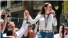 María Corina Machado en un acto multitudinario en Caracas, donde puso en evidencia el fraude electoral de Nicolás Maduro.