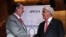 Los candidatos a la presidencia de Chile Sebastián Piñera (d) y Alejandro Guillier (i).