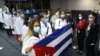 Un abrigada de médicos cubanos enviada en 2020 a Centroamérica. (AFP/ Archivo)