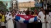 Procesión de la Virgen de la Caridad el 8 de septiembre de 2019. AP Photo/Ismael Francisco
