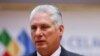 Díaz-Canel en la sede de la Cumbre CELAC-UE en Bruselas, Bélgica, el 18 de julio de 2023. REUTERS/Johanna Geron
