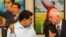 El presidente de Venezuela, Nicolás Maduro (i), habla con Rafael Ramírez. Foto Archivo
