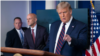 El presidente Trump en la Casa Blanca