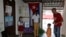 Centro de votación en La Habana, Cuba.