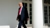 El presidente de los Estados Unidos Donald J. Trump en la Casa Blanca.