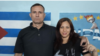 José Daniel Ferrer junto a su esposa, Nelva Ismaray Ortega, en una imagen de archivo.