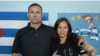 José Daniel Ferrer junto a su esposa, Nelva Ismarays Ortega, en una imagen de archivo.