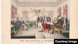 4 de julio de 1776. Library of Congress.