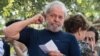 Luis Inacio Lula da Silva, en una foto tomada el 7 de abril de 2018, el día que entró a la cárcel (Foto: Nelson Almeida/AFP).