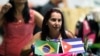 Una de las doctoras cubanas que regresó a Cuba otros decidieron quedarse en Brasil. Foto Archivo