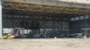 Flota de AN-158 de Cubana dentro del hangar de mantenimiento. (De izq a derecha, 1710, 1712, 1711, 1714) (Aviación en Cuba)