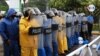 Las manifestaciones están prohibidas en su totalidad en Nicaragua desde 2018. Foto archivo VOA.