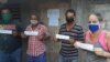 Activistas de la Unión Patriótica de Cuba en huelga de hambre.
