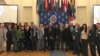 Participantes en la conferencia de la OEA sobre la situación de los derechos humanos en Cuba, diciembre 7, 2018.