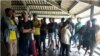Migrantes cubanos en el albergue de Chiriquí, en Panamá. (José Vásquez/Cubanet)