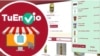 La página de internet de tuenvio.cu como puede ser vista por los afortunados que logran acceso.