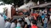 Imágenes de la represión a los manifestantes del 11J en Cuba (Foto tomada de Facebook)