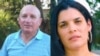 El opositor Félix Navarro y su hija Saily Navarro